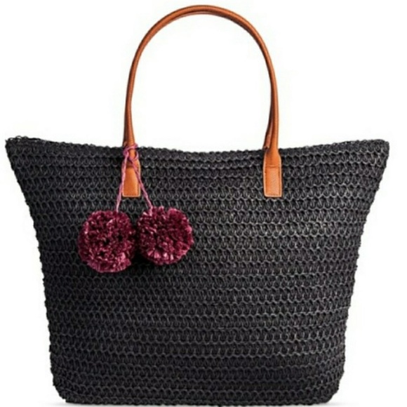 Merona Handbags - Merona Pom Pom Bag